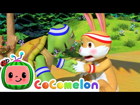 The Tortoise and the Hare! | CoComelon Furry Friends | Animals for Kids
