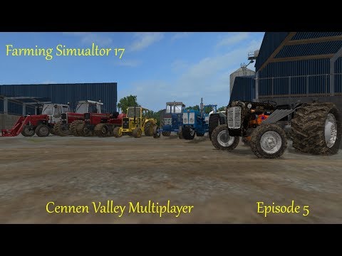 Fs17 - Cennen Valley Multiplayer - Episode 5 - Plowing Match