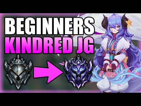 HOW TO PLAY KINDRED JUNGLE & GAIN ELO FOR BEGINNERS! - Best Build/Runes S+ Guide - League of Legends