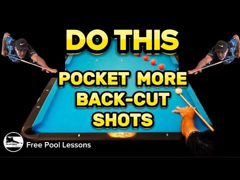 An effective Back-Cut drill (Free Pool Lessons) 