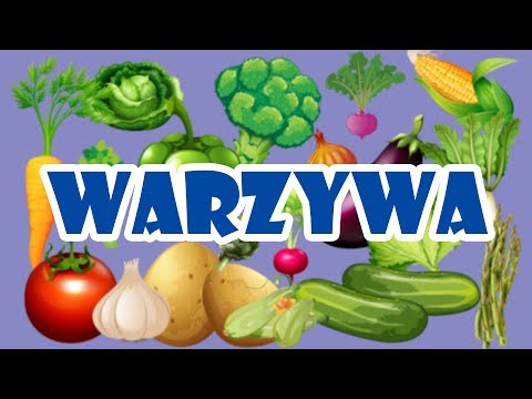 Nauka warzyw dla dzieci - Nauka słów - Bajki edukacyjne