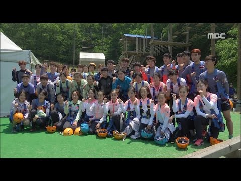 [2015.05.22] Hae Jin KIM News 빙상 국가대표 이색 담력훈련 '두려움은 없다' 중 피겨대표팀 (MBC)