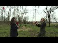 Met Amy door het bos