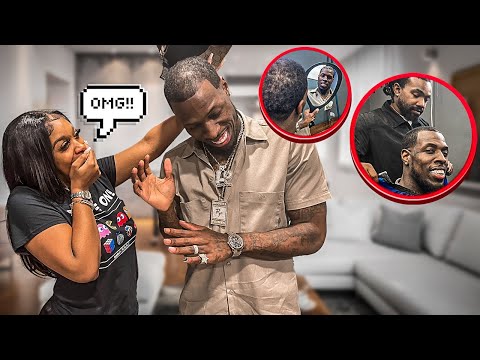 THE DOCTOR SAID I HAD TO CUT MY HAIR (SURPRISES MY GIRLFRIEND WITH THE NEW CUT) I CRIED