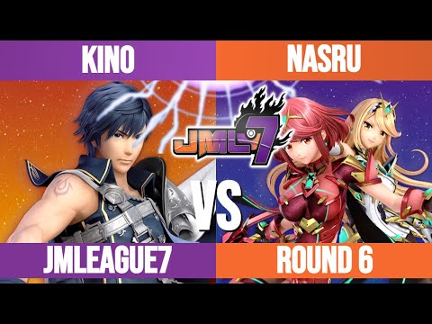 Kino (Chrom, Zero Suit Samus) vs Nasru (Pyra & Mythra) - JMLeague7 Round 6