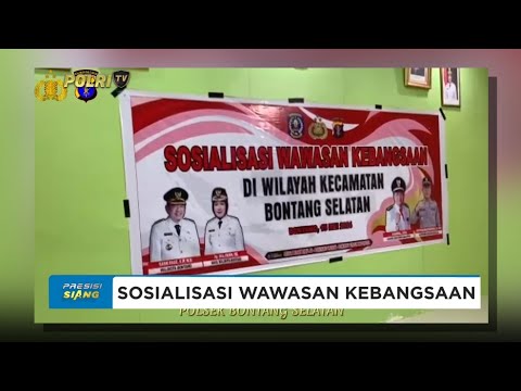 SOSIALISASI WAWASAN KEBANGSAAN OLEH POLSEK BONTANG SELATAN