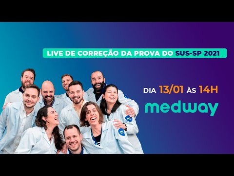 Correção da Prova de Residência Médica do SUS-SP