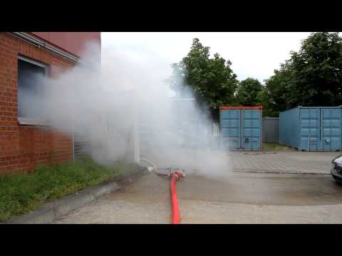 Hydraulisches Entrauchen mit dem Hohlstrahlrohr