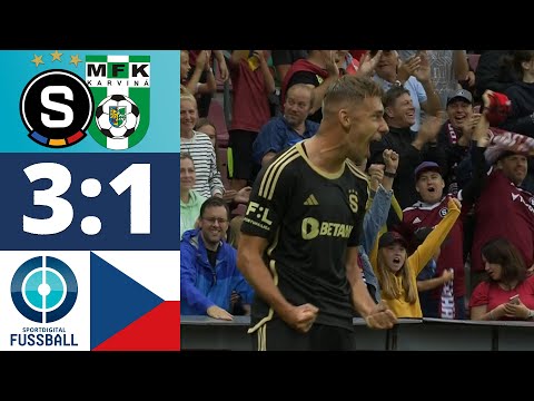 Erst Tor, dann Rot für Karabec! Sparta in Unterzahl zur Tabellenführung |  Sparta Prag - MFK Karvina