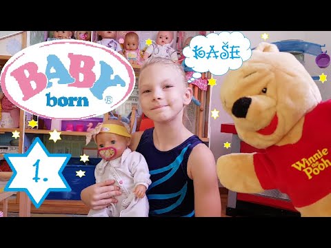 Pojď si hrát💕, nová série, 1. díl, Kaše | Film s Baby born a medvídkem Pů | Máma v Německu