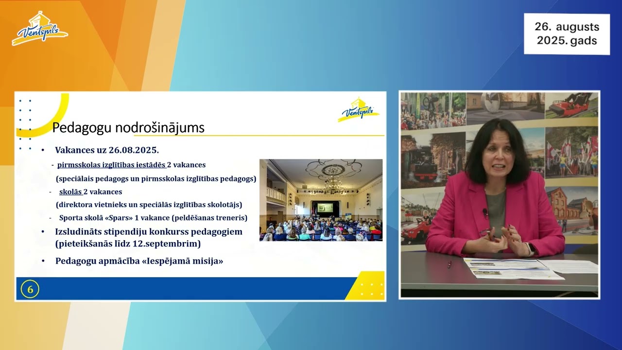 VIDEO: J.Vītoliņš un J.Bakanauska par izglītības jomu – 26.08.2025.