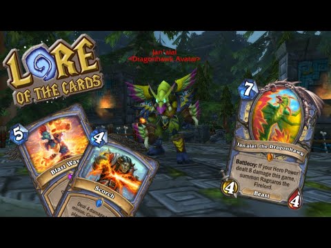 Hearthstone | Lore of the Cards Quickie: Jan'alai, Blast Wave and Scorch