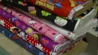 preview picture of video 'November 1st Arrivals - Disney Fabrics - Orangeville Fabric Store'