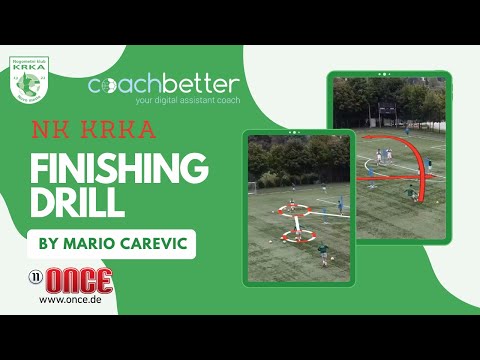 NK Krka - finishing drill by Mario Carevic