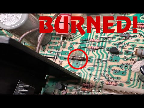 27" K7500 Arcade Monitor Repair - Covered In Dirt And Left For Dead - Vertical Collapse!
