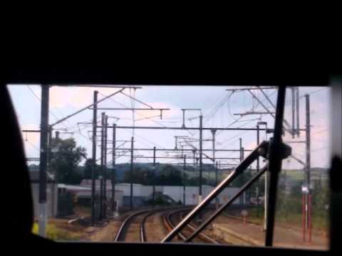 En cabine d'une Desiro entre Bertrix et Namur via l'Athus Meuse