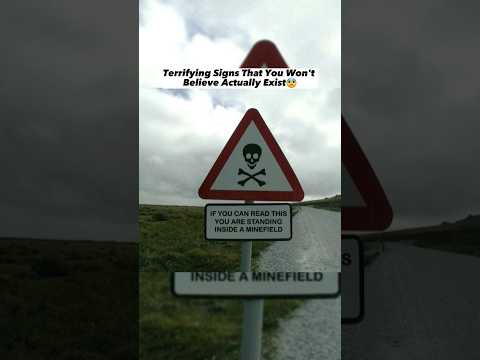 Terrifying Signs That You Won't Believe Actually Exist #shorts