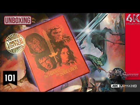 The Sword and The sorcerer 4k UltraHD Blu-ray 101 films limited edition Unboxing