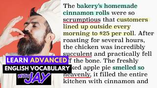 Learn Advanced English Vocabulary - "Delicious" English Words, C-1 [Lesson #13]