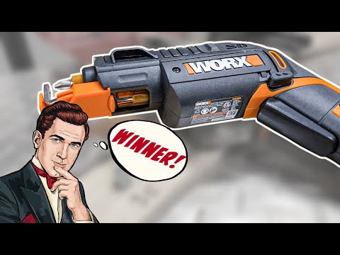 The Worx SEMI-AUTO Screwdriver is a WINNER