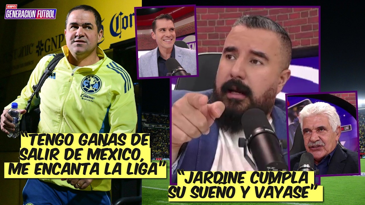 SENTENCIA a JARDINE. ÁLVARO SACUDE al AMERICANISMO "Que cumpla su sueño y se vaya” | Generación F