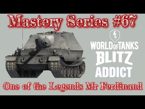 WoT Blitz || Mastery Series - Ferdinand | Over 5K Damage |