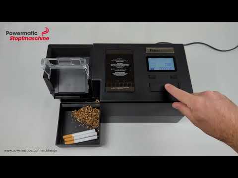 Powermatic 5 Plus - Entfernen von Tabakresten unter dem Schredder