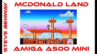 McDonald Land on Amiga A500 Mini