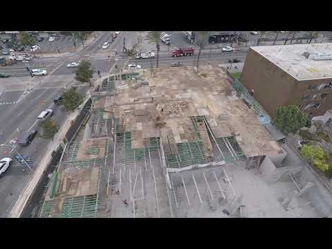 North P1 Falsework and Decking setup