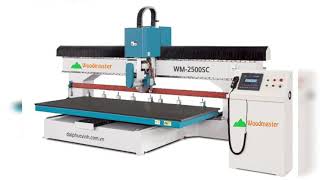 MÁY CƯA CNC TẢI NẶNG, LƯỠI CƯA LỚN CẮT XOAY ĐA HƯỚNG WM-2500SC