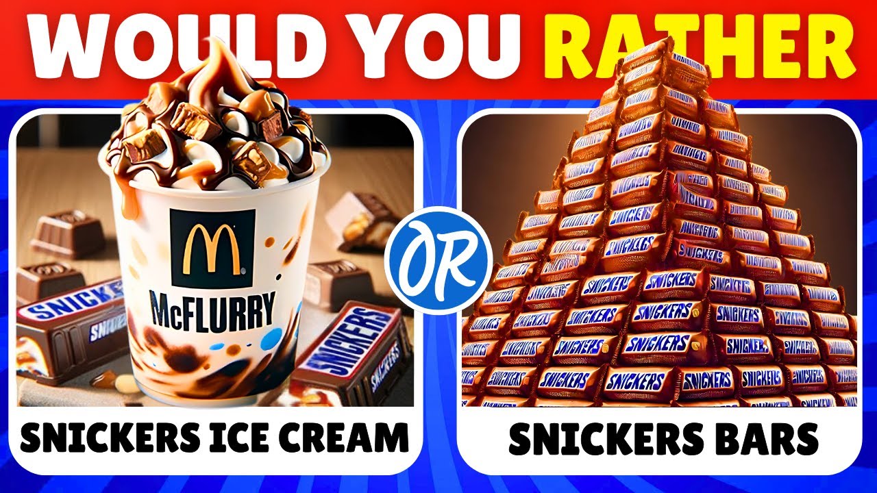 Would You Rather? Ice Cream & Sweet Editions 🍭🍨🍫