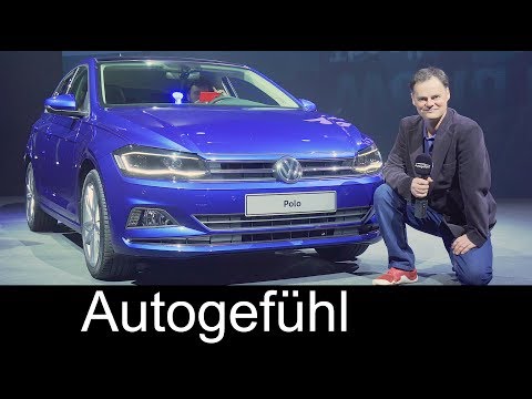 Volkswagen Polo reveal REVIEW all-new VW Polo 2018 - Autogefühl