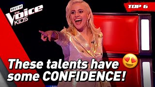 Talents with CONFIDENCE on The Voice | Top 6