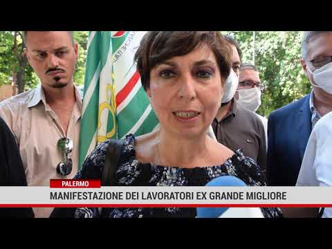 Palermo. Manifestazione dei lavoratori ex Grande Migliore