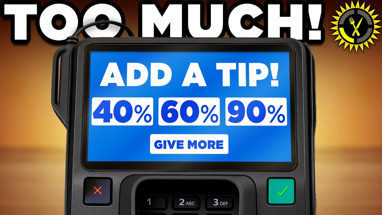 Food Theory: The Dark SECRET Behind Tipping!