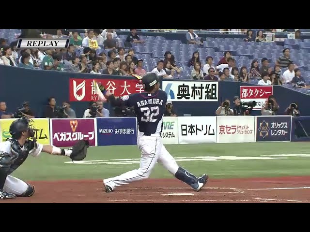 【8回表】これぞ「トルネードスイング」!! ライオンズ・浅村 豪快21号3ラン!!  2016/9/20 Bs-L