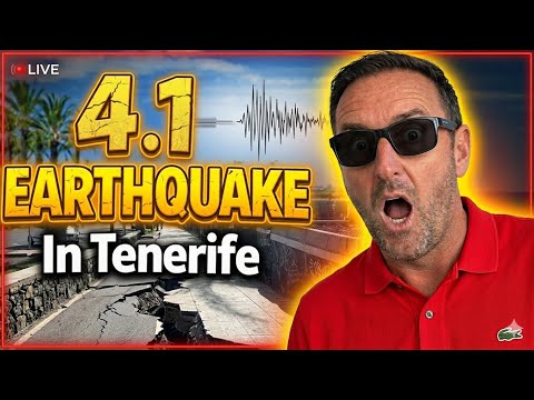 4.1 Earthquake in Tenerife! 