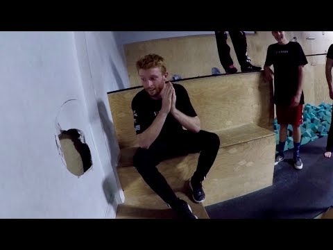 "He just drop kicked our wall!"