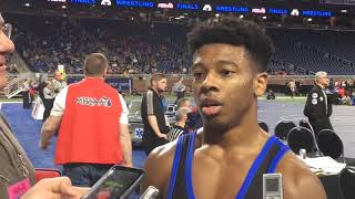 Kevon Davenport becomes 1st 4-time African-American state wrestling champion