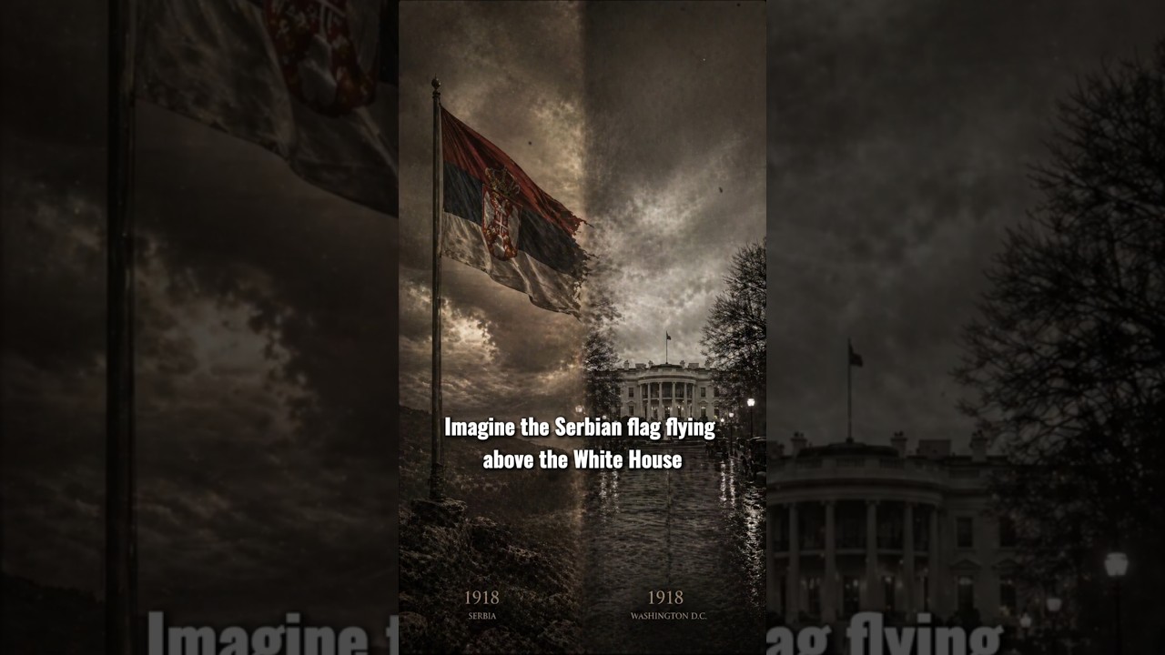 The Day America Raised Serbia’s Flag Over the White House (1918)