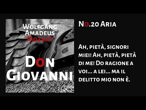 Don Giovanni No.20 Aria “Ah, pietà, signori miei!”
