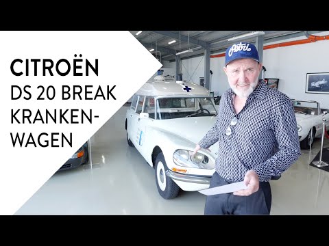 Citroen DS 20 Break, Krankenwagen, EZ. 01.07.1973