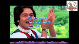 Download lagu tere phoolon jaisa rang Hindi  karaoke for female singers with lyrics mp3