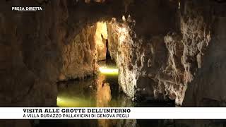 Le grotte dell'inferno di Villa Pallavicini a Pegli, il paradiso e il camelieto 