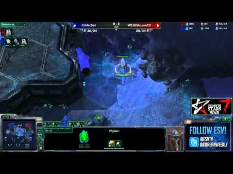 ESVTV - Gigabyte Stars War 7 - iGMacSed[P] VS WE.GIGA.LoveCD[P] -  G1