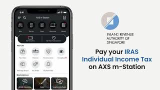How to Pay IRAS Individual Income Tax on AXS m-Station