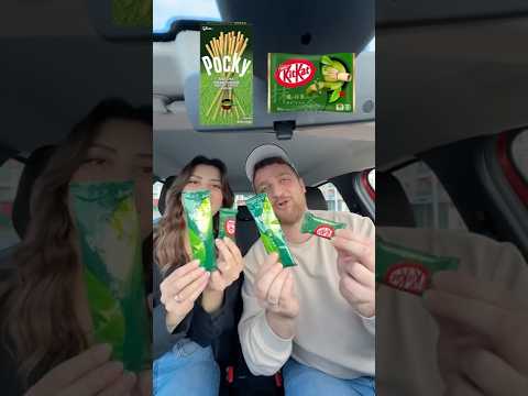 Matchalı Japon çikolataları puanlıyoruuuuuz 🙏🏻 videomuzu beğenmeyi unutmayın♥️ #matcha #puanlama