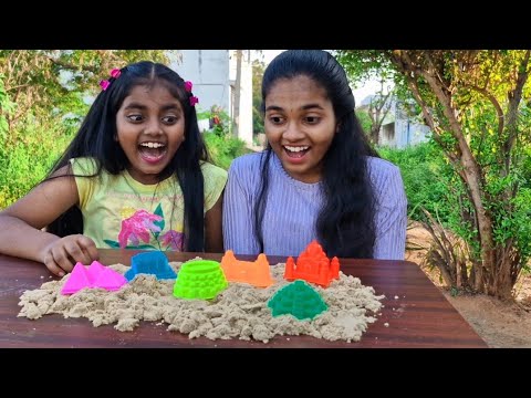 Creative Play Sand for Diya 😱💯/UNBOXING/DIY/DiyaIshwarya