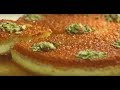 Lebanese Nammoura Maamoul Mad With Qashta EASY DELICIOUS SEMOLINA CAKE WITH CREAM FILLING RECIPE