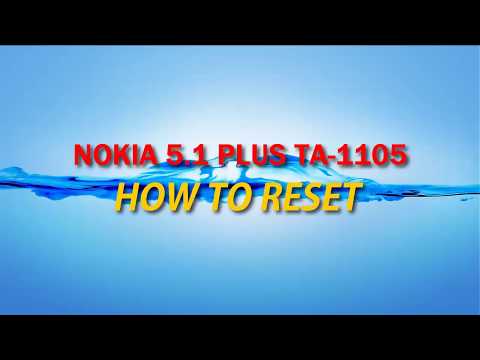 NOKIA 5.1 PLUS HARD RESET | VERY EASY | NCK CODE